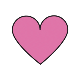 Gif animé coeur calin